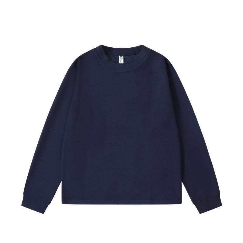 Unisex Oversized-Long Sleeve-Sweatshirt with Round Neck, French-Terry Quality and Ribbed Cuffs Shop Velvia