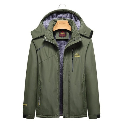 Women's Quilted Winter Jacket with Fleece Lining, Removable Hood, and Waterproof Softshell Outer Layer Shop Velvia