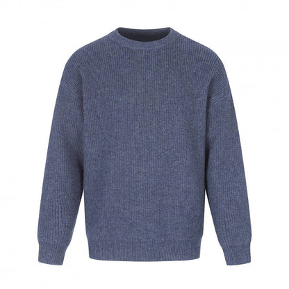 Unisex Soft Oversized Ribbed Sweater with Relaxed Fit and Tonal Texture Shop Velvia
