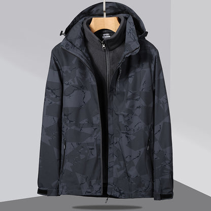 Women's two-layer softshell jacket with removable fleece inner jacket and hood Shop Velvia