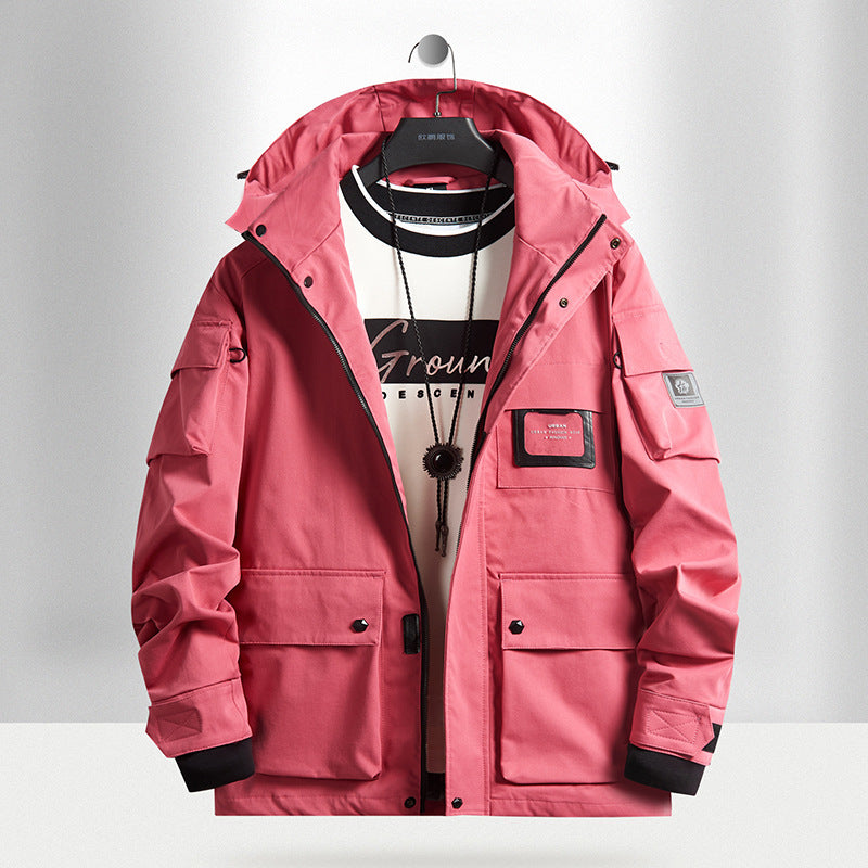 Men's Urban Tech Parka with hood, multifunctional pockets and thermal insulation Shop Velvia