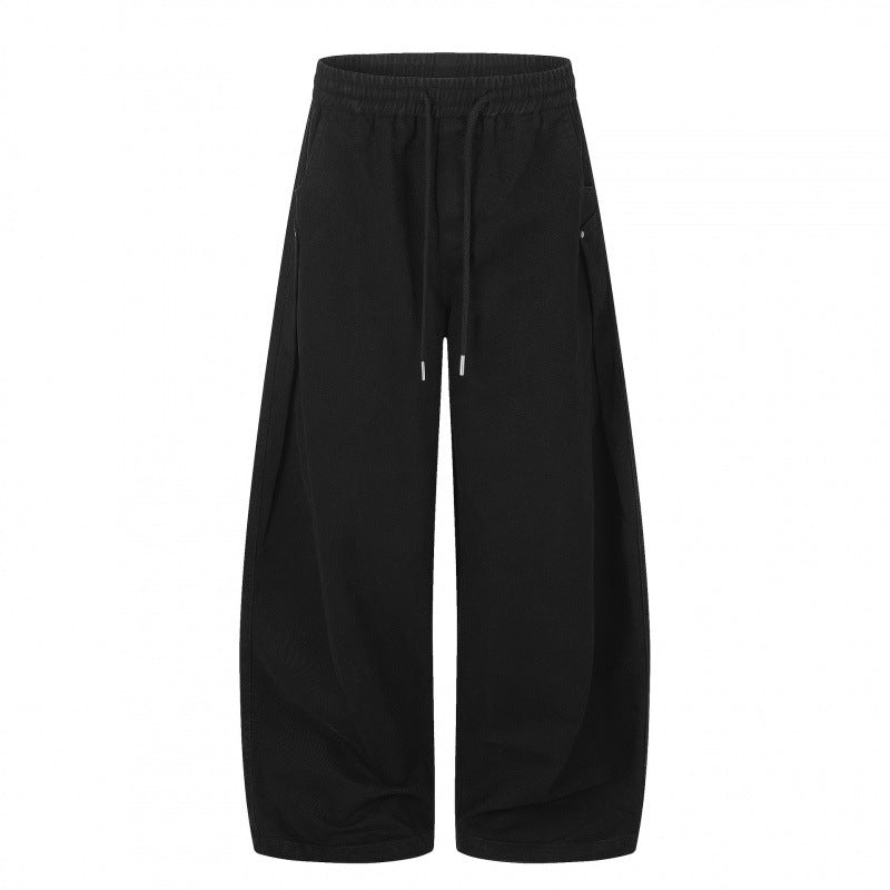 Unisex Wide Cut Lounge Pants with Drawstring and Extra Wide Leg Shop Velvia