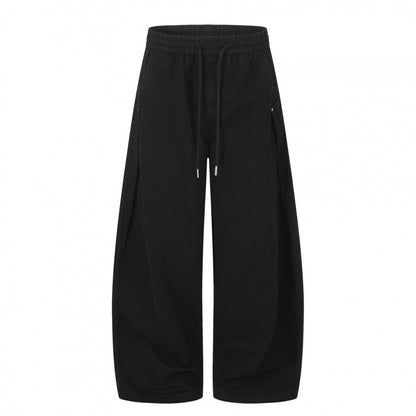 Unisex Wide Cut Lounge Pants with Drawstring and Extra Wide Leg Shop Velvia