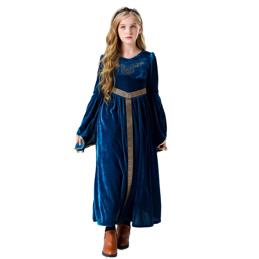 Girls Fairy-tale Velvet Dress with Elegant Details Shop Velvia