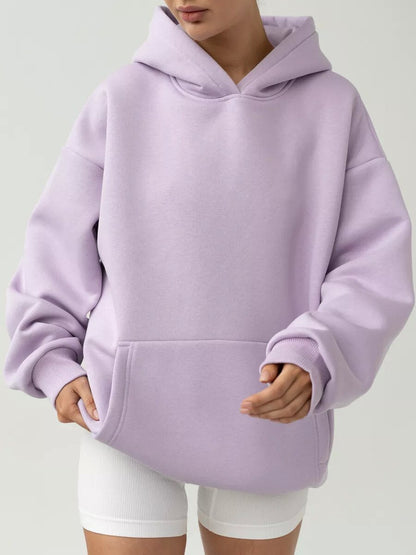 Women Oversize Hoodie made of high-quality cotton blend Shop Velvia