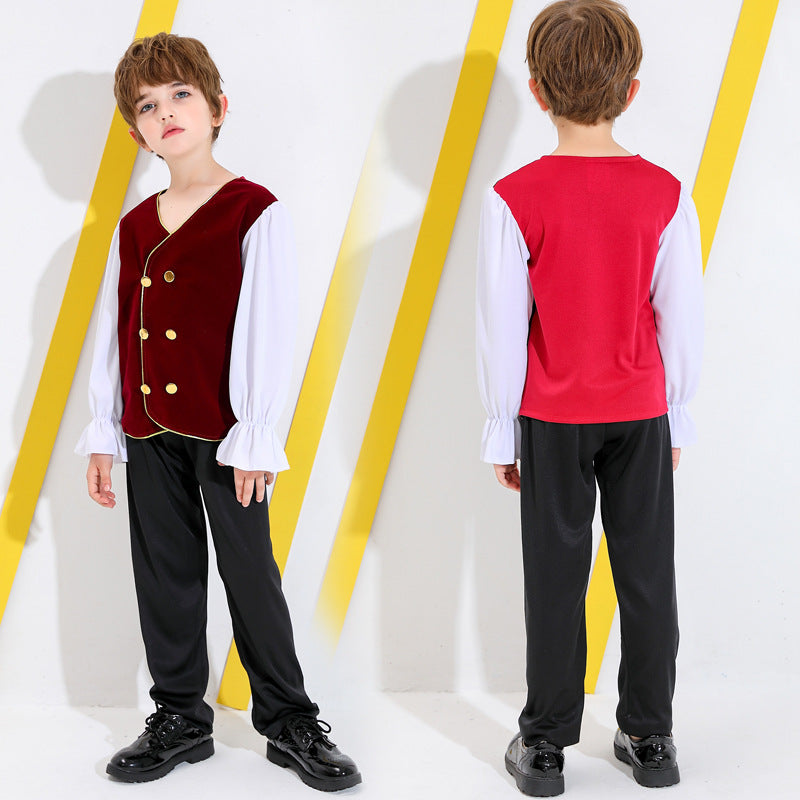 Boys' fairytale costume with detail-loving shirt and pants Shop Velvia