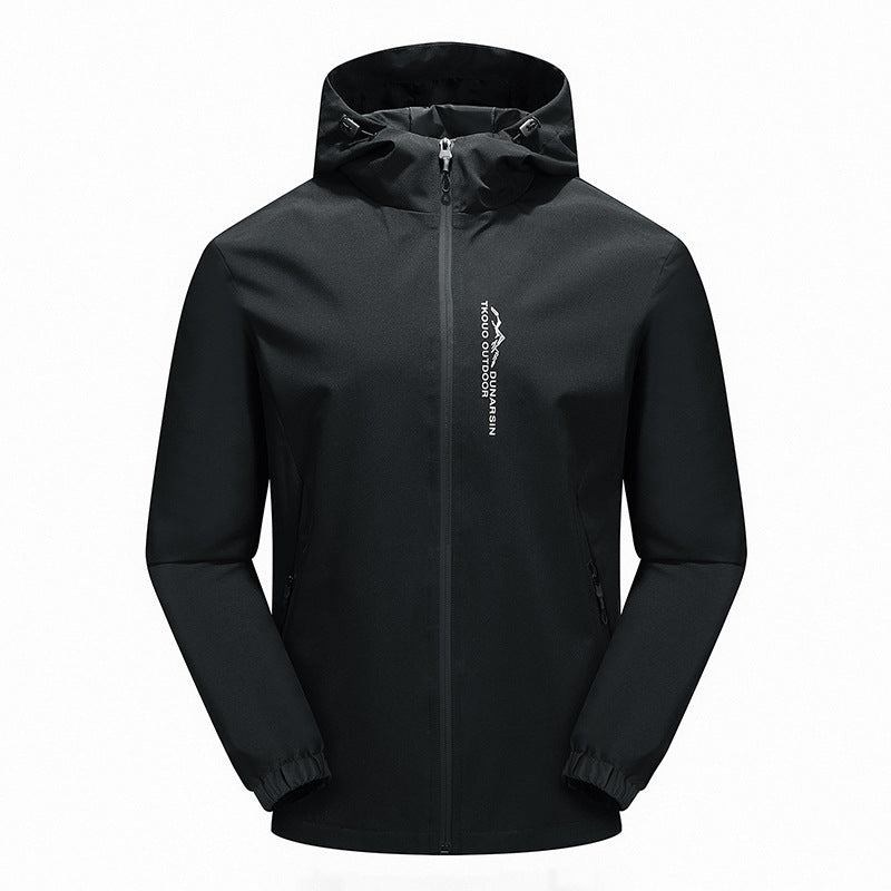 Men's Ultralight Rain Jacket with Hood, Water-Repellent Membrane and Taped Seams Shop Velvia
