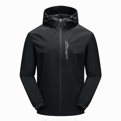 Men's Ultralight Rain Jacket with Hood, Water-Repellent Membrane and Taped Seams Shop Velvia
