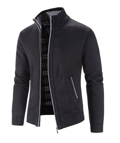 Shop Velvia | Men's Cardigan with Zipper Trachten