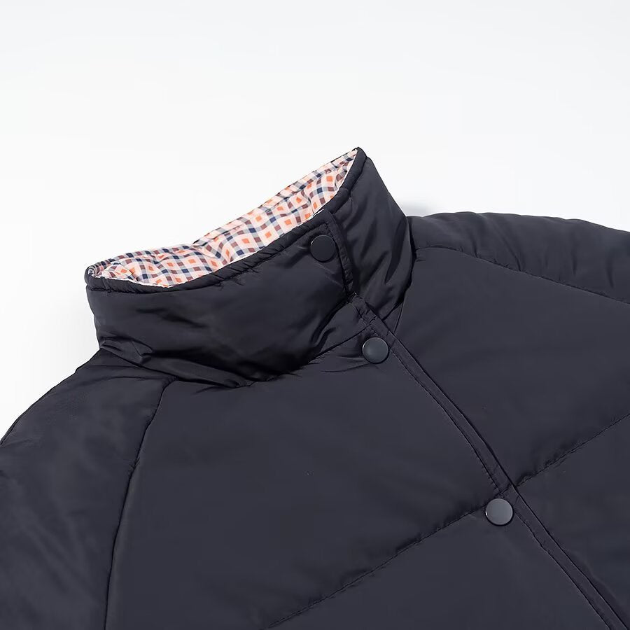 Women's Short Cut Quilted Oversized Winter Jacket with Drawstring and Raglan Sleeves Shop Velvia