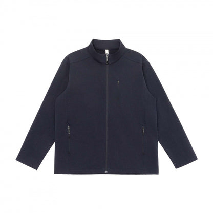 Unisex Light Tech-Fleece Zip Jacket with Stand-Up Collar, three Zip Pockets and Straight Cut Shop Velvia