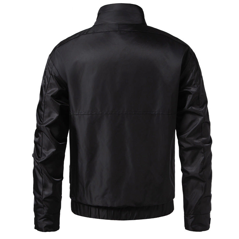 Men's water-repellent utility blouson with stand-up collar, kangaroo and flap pockets Shop Velvia
