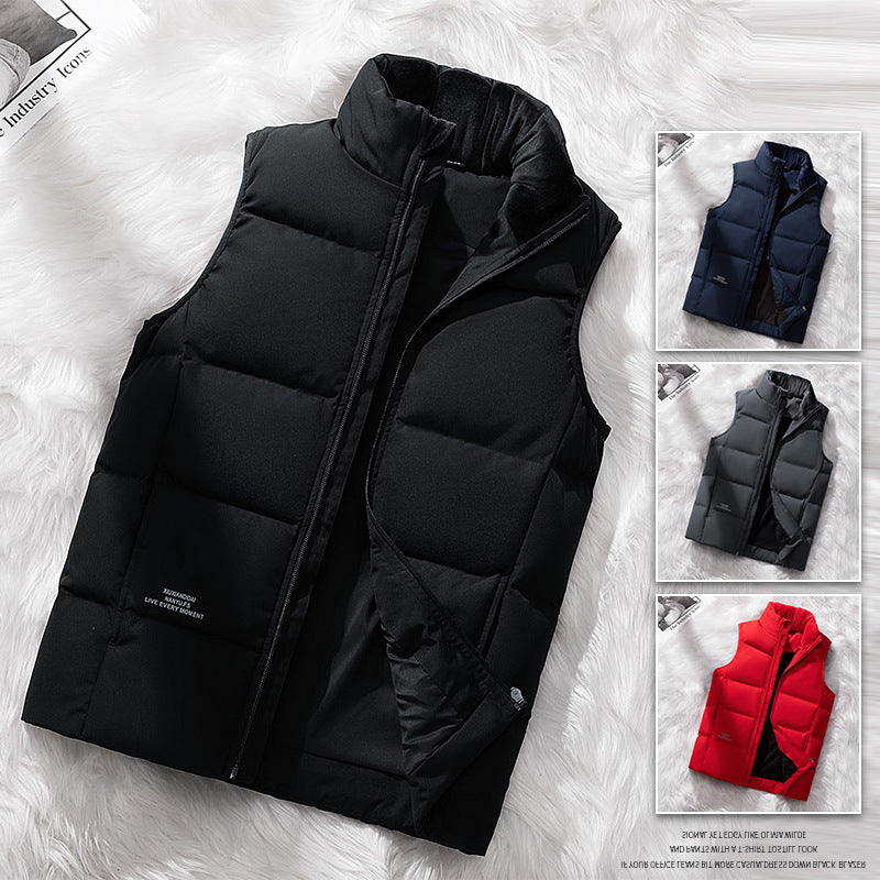 Women's quilted vest with thermal insulation and stand-up collar Shop Velvia