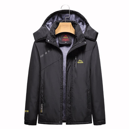 Women's Quilted Winter Jacket with Fleece Lining, Removable Hood, and Waterproof Softshell Outer Layer Shop Velvia