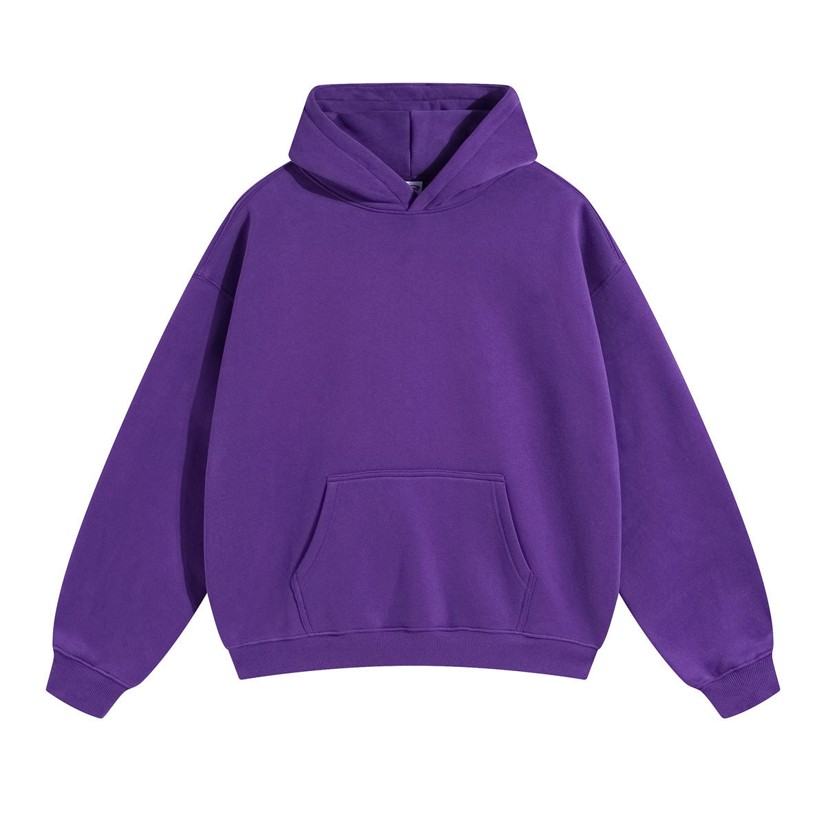 Unisex loosely cut hoodie made of organic cotton with kangaroo pocket Shop Velvia