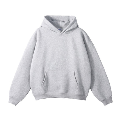 Unisex loosely cut hoodie made of organic cotton with kangaroo pocket Shop Velvia