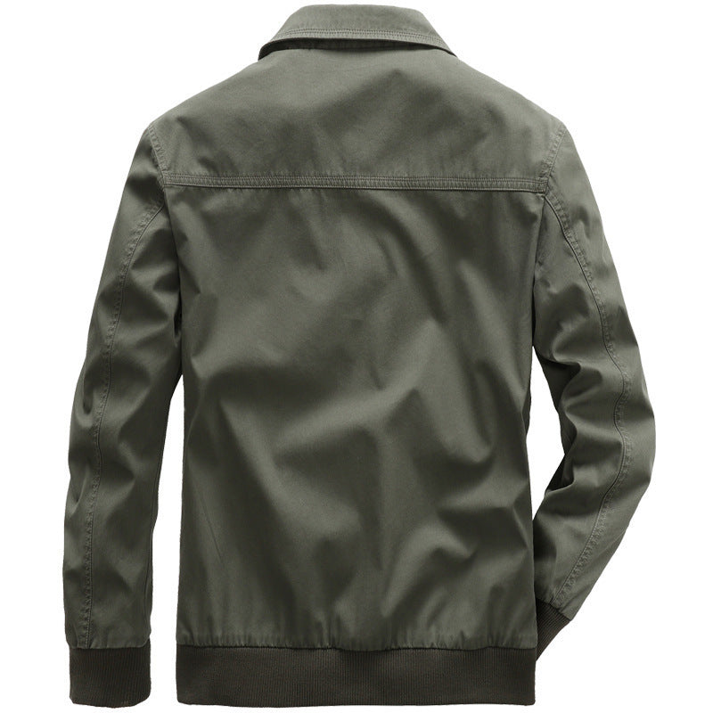 Men's lightweight field bomber jacket with stand-up collar and flap pockets Shop Velvia