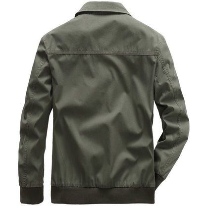 Men's lightweight field bomber jacket with stand-up collar and flap pockets Shop Velvia