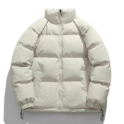 Unisex Padded Quilted Transitional Jacket with High Collar and Adjustable Hem Shop Velvia