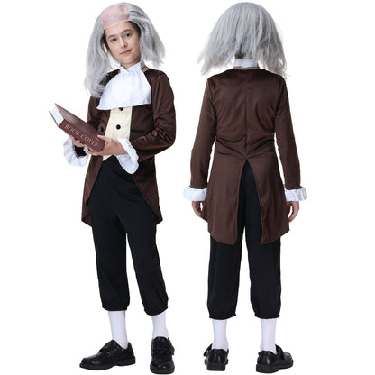 Men's historical costume with elegant tailcoat and baggy trousers Shop Velvia