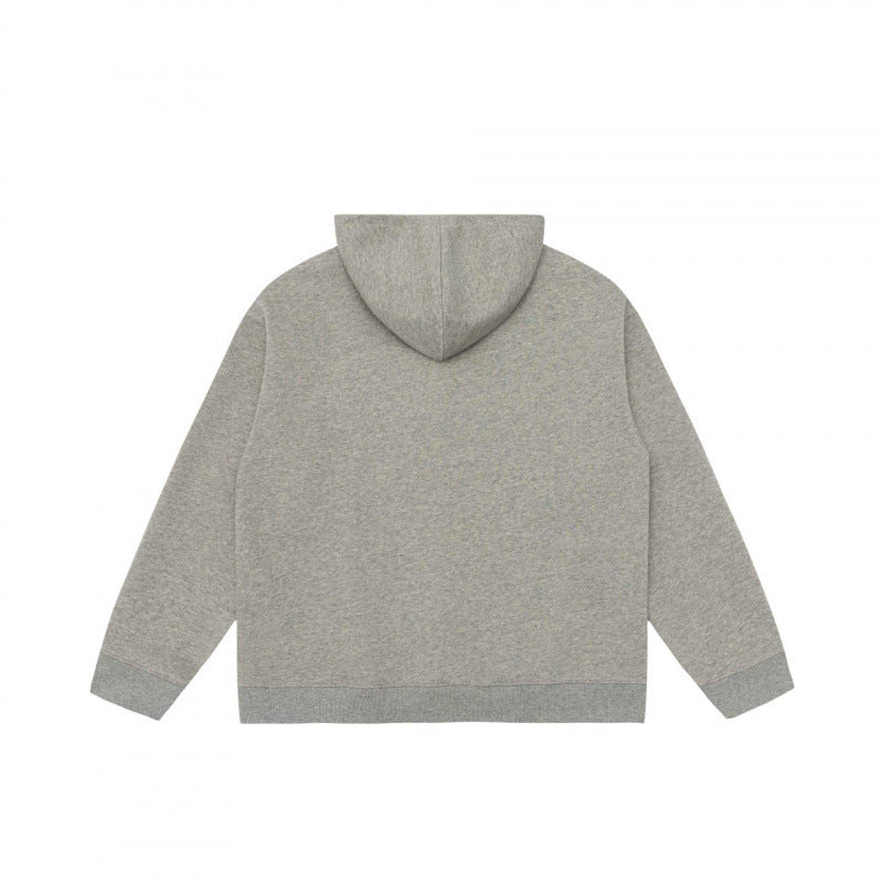 Unisex Hoodie Half-Zip Sweatshirt with Kangaroo Pocket and Ribbed Cuffs Shop Velvia