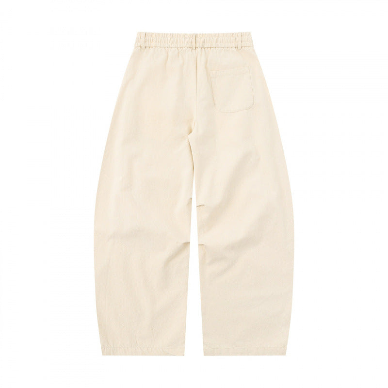 Unisex Oversize Balloon Pants with drawstring waistband and boxy silhouette Shop Velvia