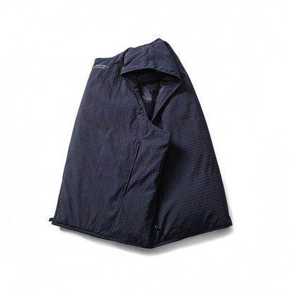 Unisex Padded Quilted Vest with Asymmetrical Front and Minimalist Silhouette Shop Velvia