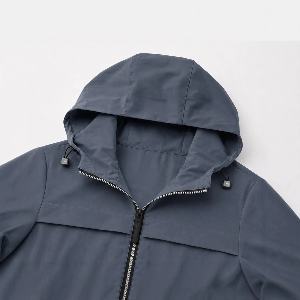 Men's lightweight water-repellent hooded softshell jacket with zip pockets Shop Velvia