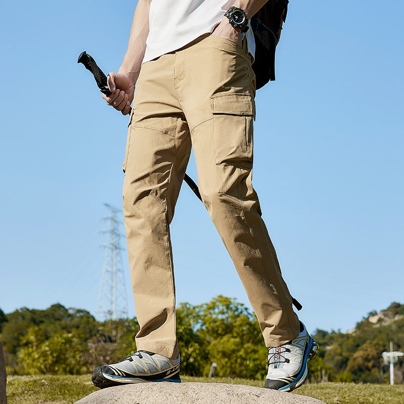Men's Breathable Trekking Cargo Pants with Stretch and Multitude of Pockets Shop Velvia