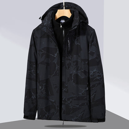 Women's two-layer softshell jacket with removable fleece inner jacket and hood Shop Velvia