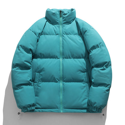 Unisex Padded Quilted Transitional Jacket with High Collar and Adjustable Hem Shop Velvia