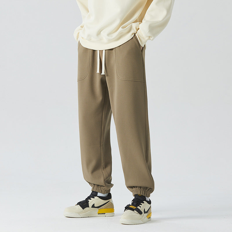 Men's Relaxed Jogger with Elastic Waistband and Removable Teddy Lining Shop Velvia