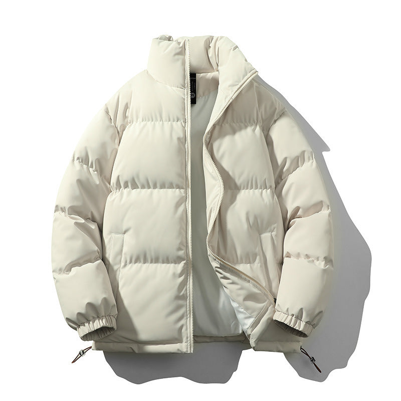 Unisex Padded Quilted Transitional Jacket with High Collar and Adjustable Hem Shop Velvia