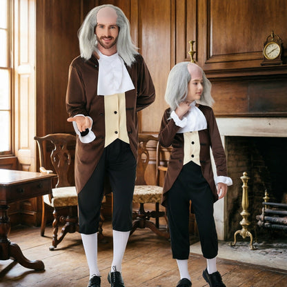 Men's historical costume with elegant tailcoat and baggy trousers Shop Velvia