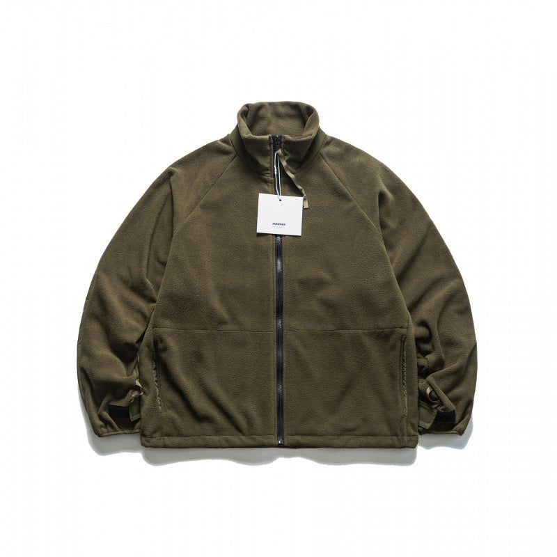 Unisex Oversize-Utility-Rain Jacket with Hood and Concealed Zipper Shop Velvia
