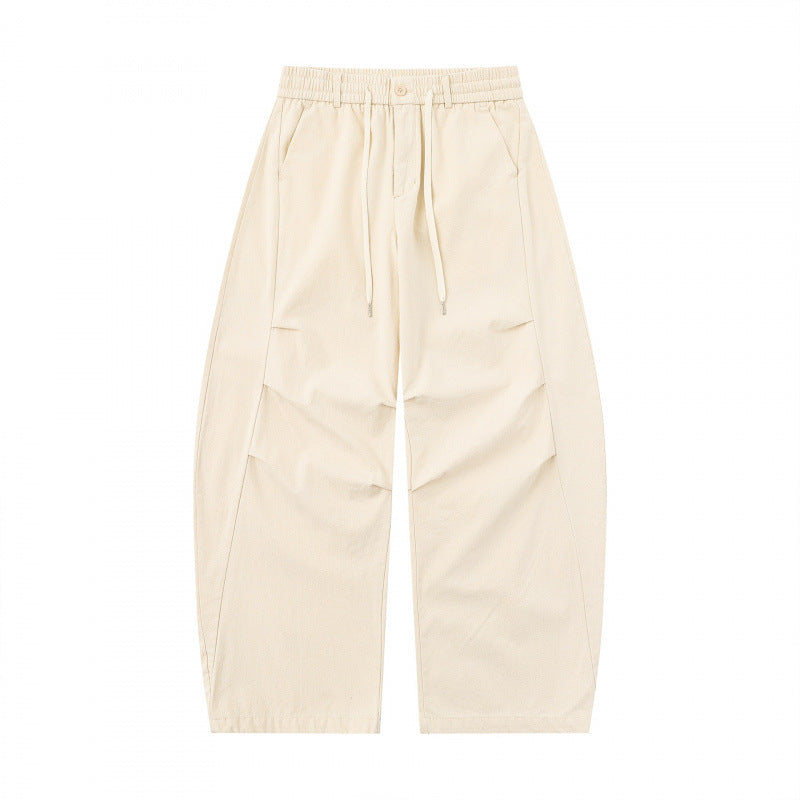 Unisex Oversize Balloon Pants with drawstring waistband and boxy silhouette Shop Velvia