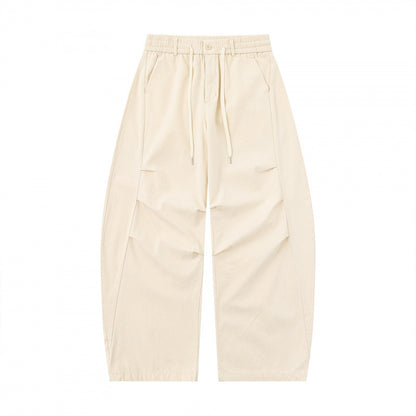 Unisex Oversize Balloon Pants with drawstring waistband and boxy silhouette Shop Velvia