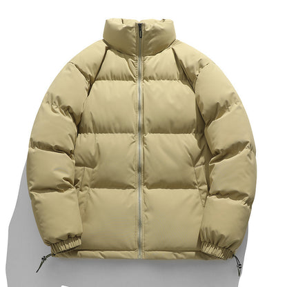 Unisex Padded Quilted Transitional Jacket with High Collar and Adjustable Hem Shop Velvia