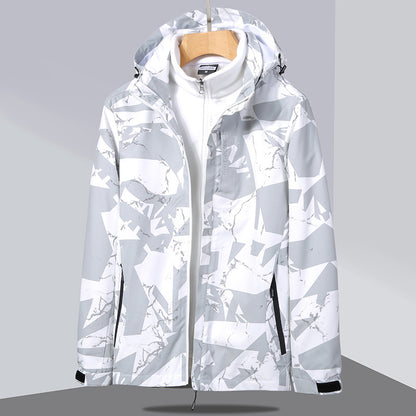Women's two-layer softshell jacket with removable fleece inner jacket and hood Shop Velvia