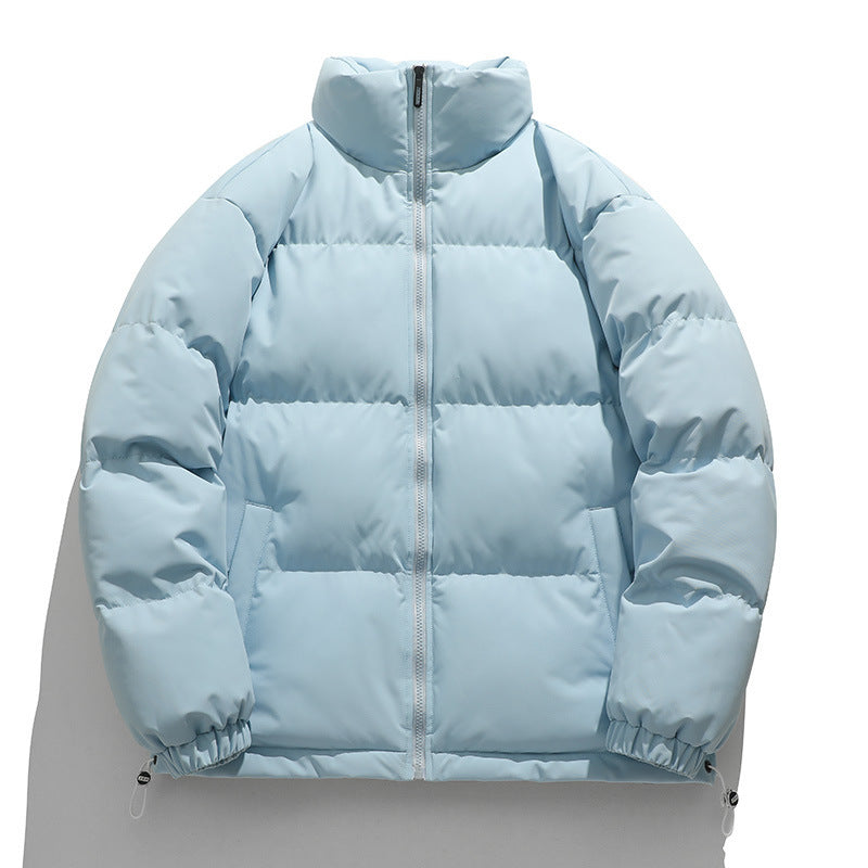 Unisex Padded Quilted Transitional Jacket with High Collar and Adjustable Hem Shop Velvia