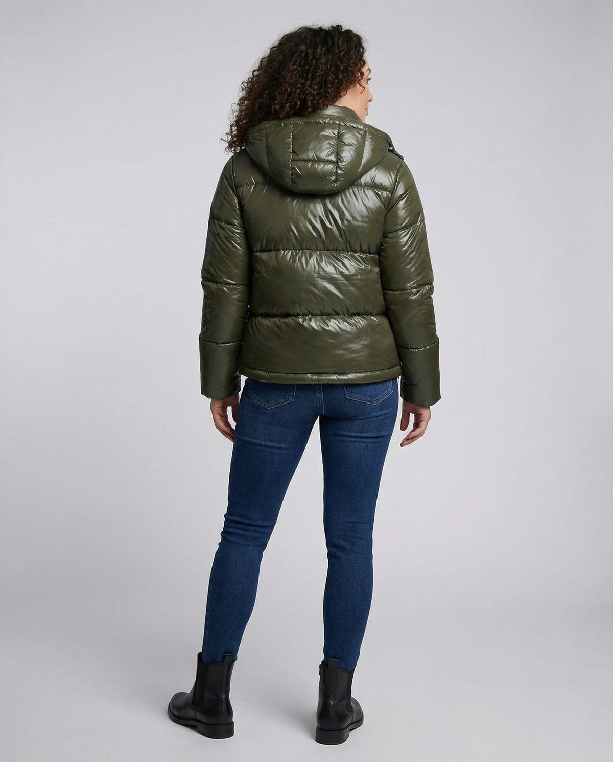 Women Puffy Jacket Hood | Shop Velvia