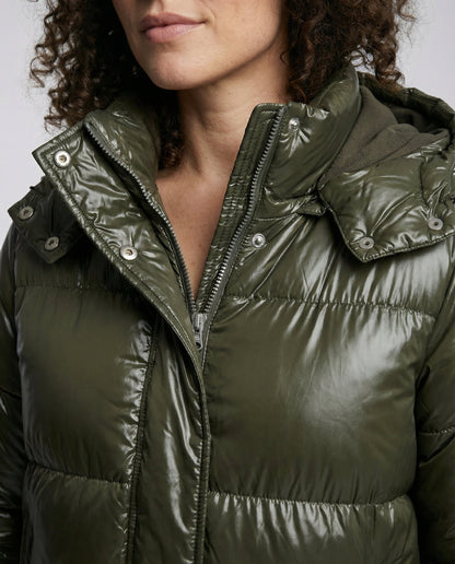 Women Puffy Jacket Hood | Shop Velvia