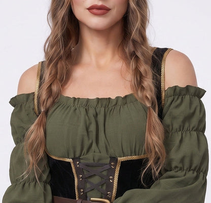 Women's Pirate Costume with Playful Details Shop Velvia