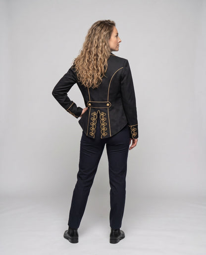 Women's historical tailcoat with intricate decorations Shop Velvia