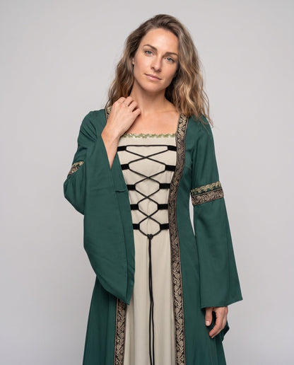 Women's historic fairy tale dress with elegant lacing design Shop Velvia