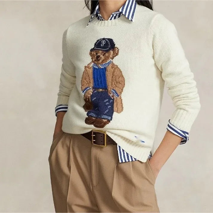 Shop Velvia | More Elegant Bear Sweater