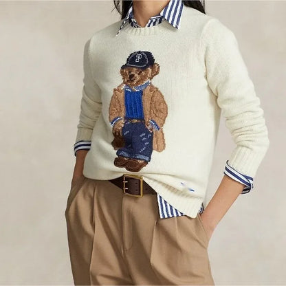 Shop Velvia | More Elegant Bear Sweater