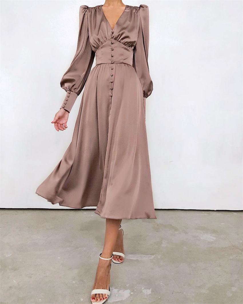 Shop Velvia | Elegant Satin Dresses for Spring and Summer