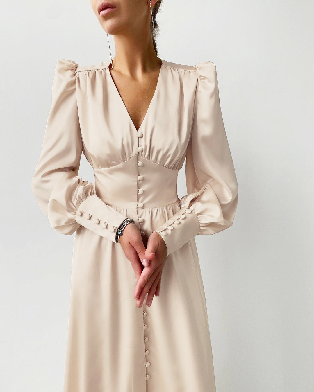 Shop Velvia | Elegant Satin Dresses for Spring and Summer