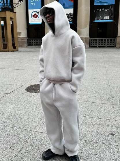 Shop Velvia | Oversized tracksuit for men